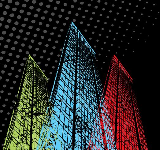 Fantasy city vector