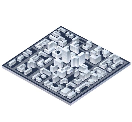 Modern city vector