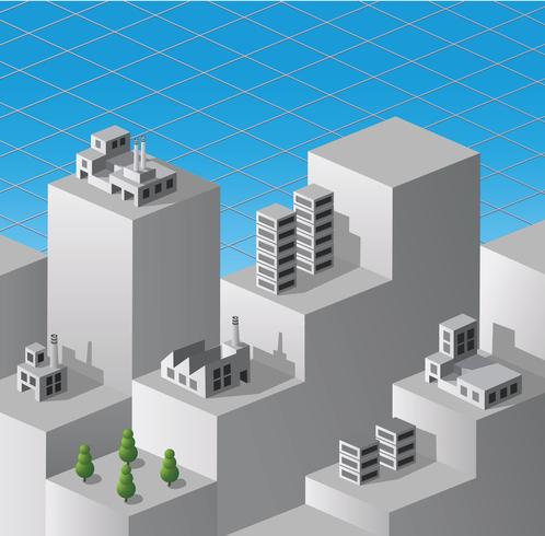 Isometric fantasy vector