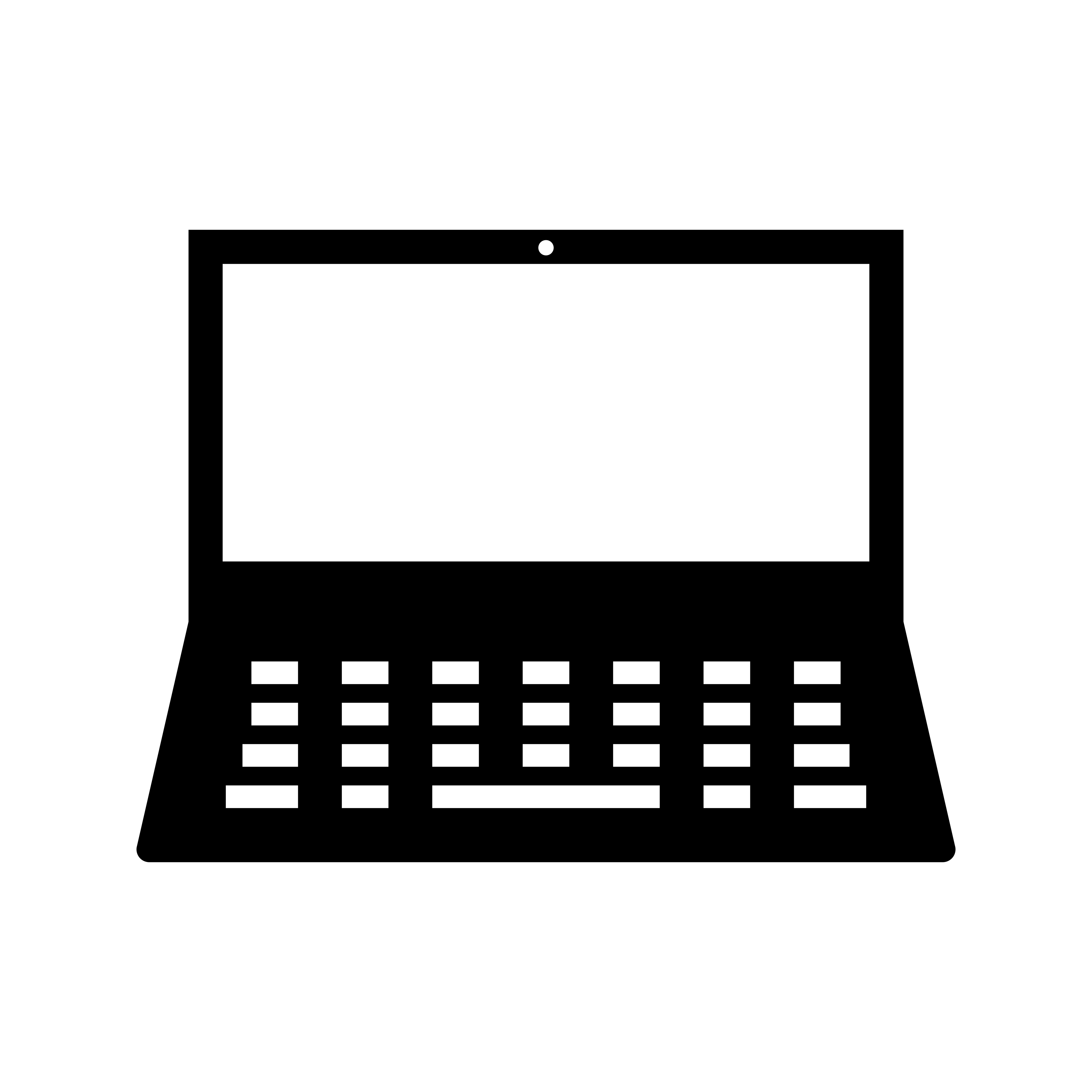 Laptop Glyph Black Icon 512501 Vector Art at Vecteezy