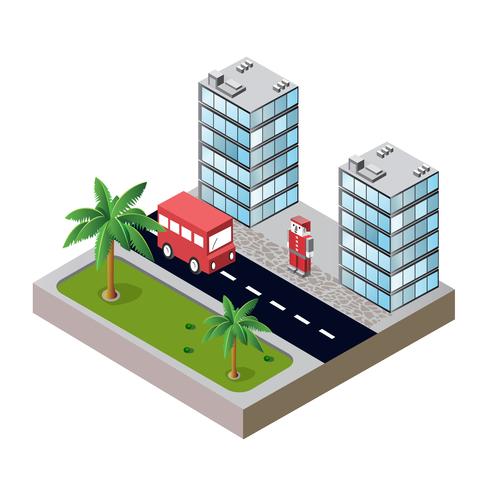 City block vector