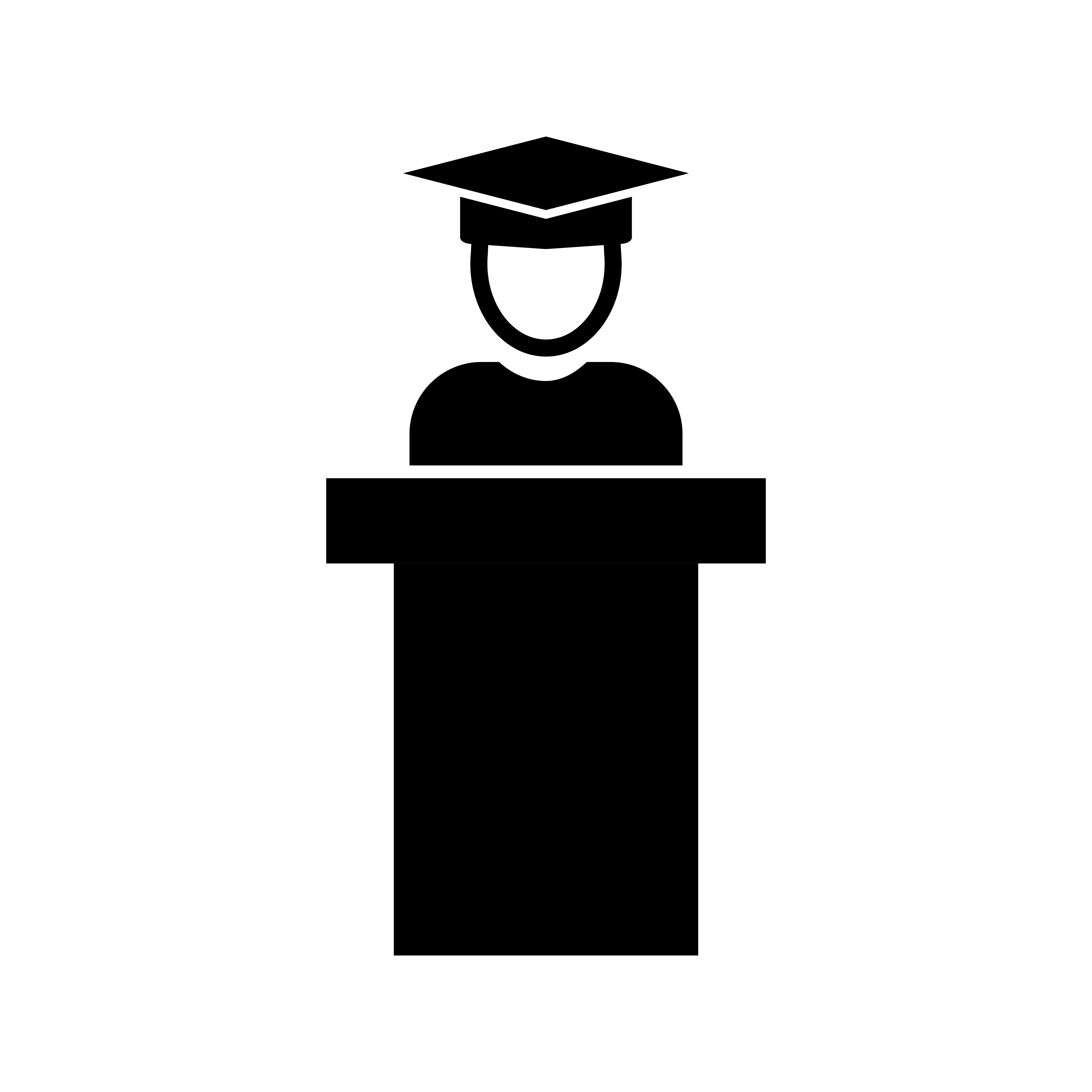 Guest Speaker Glyph Black Icon 512640 Vector Art at Vecteezy