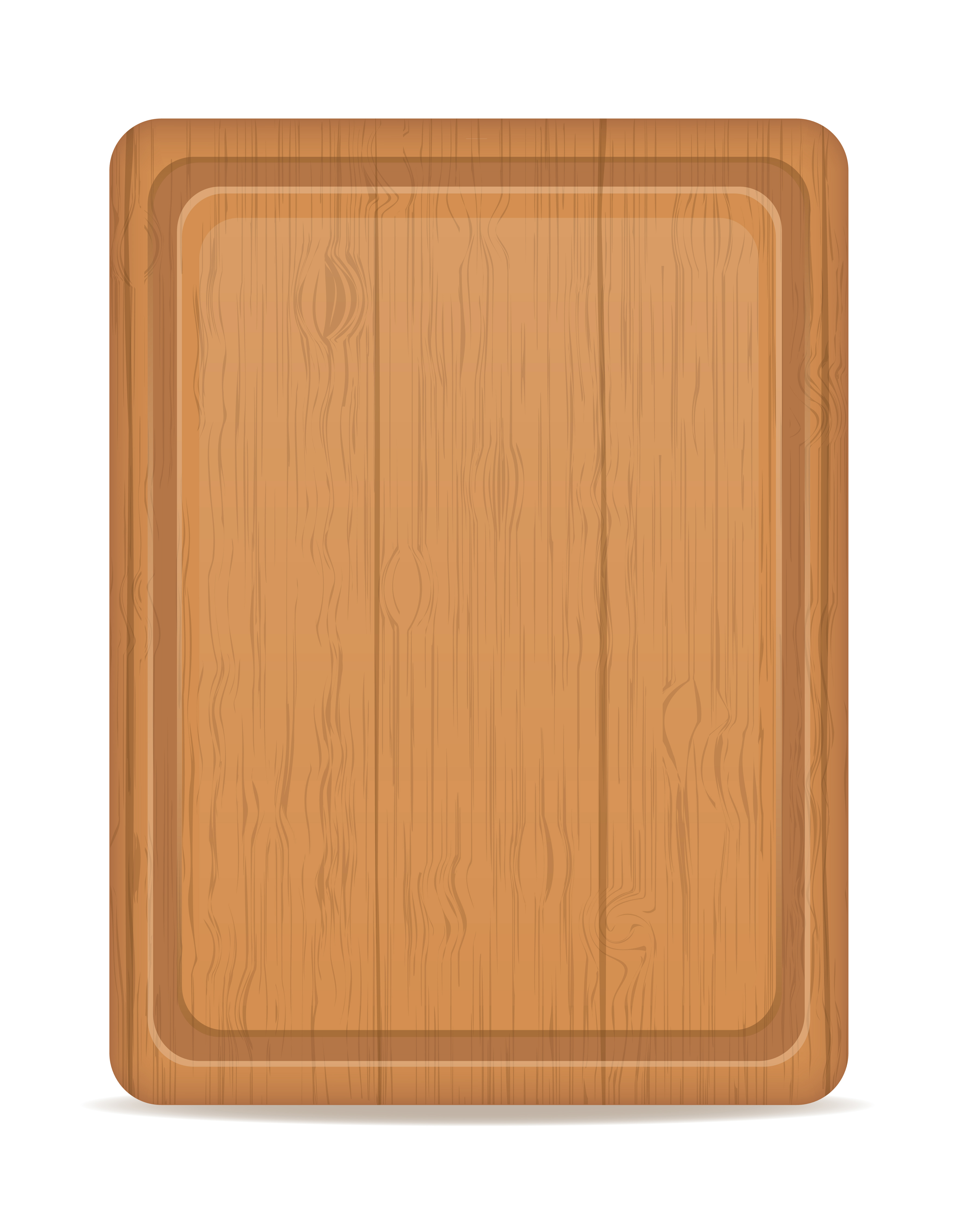 Ilustración de vector de tablero de corte de madera 512659 Vector en