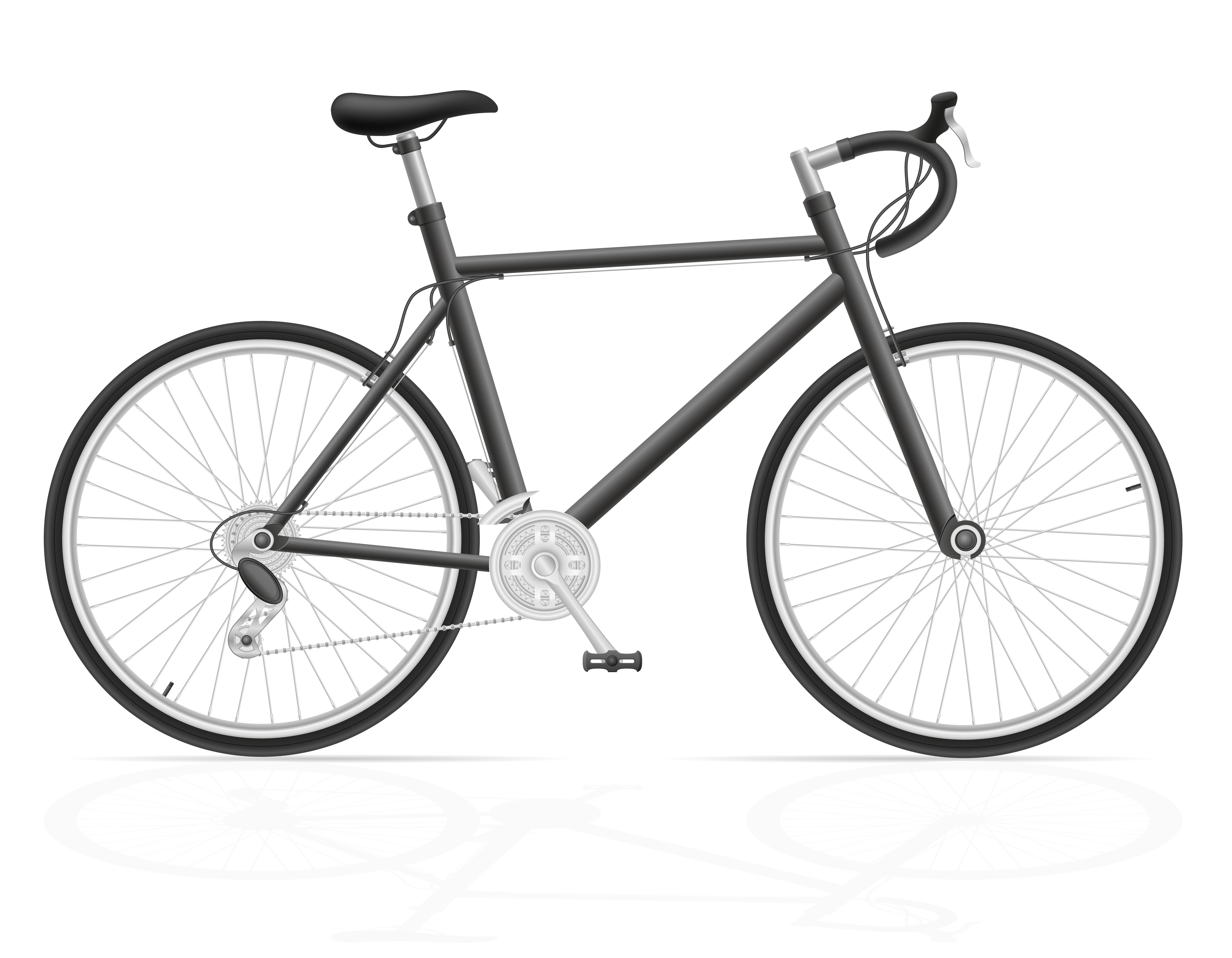 road bike with gear shifting vector illustration 512986 Vector Art at