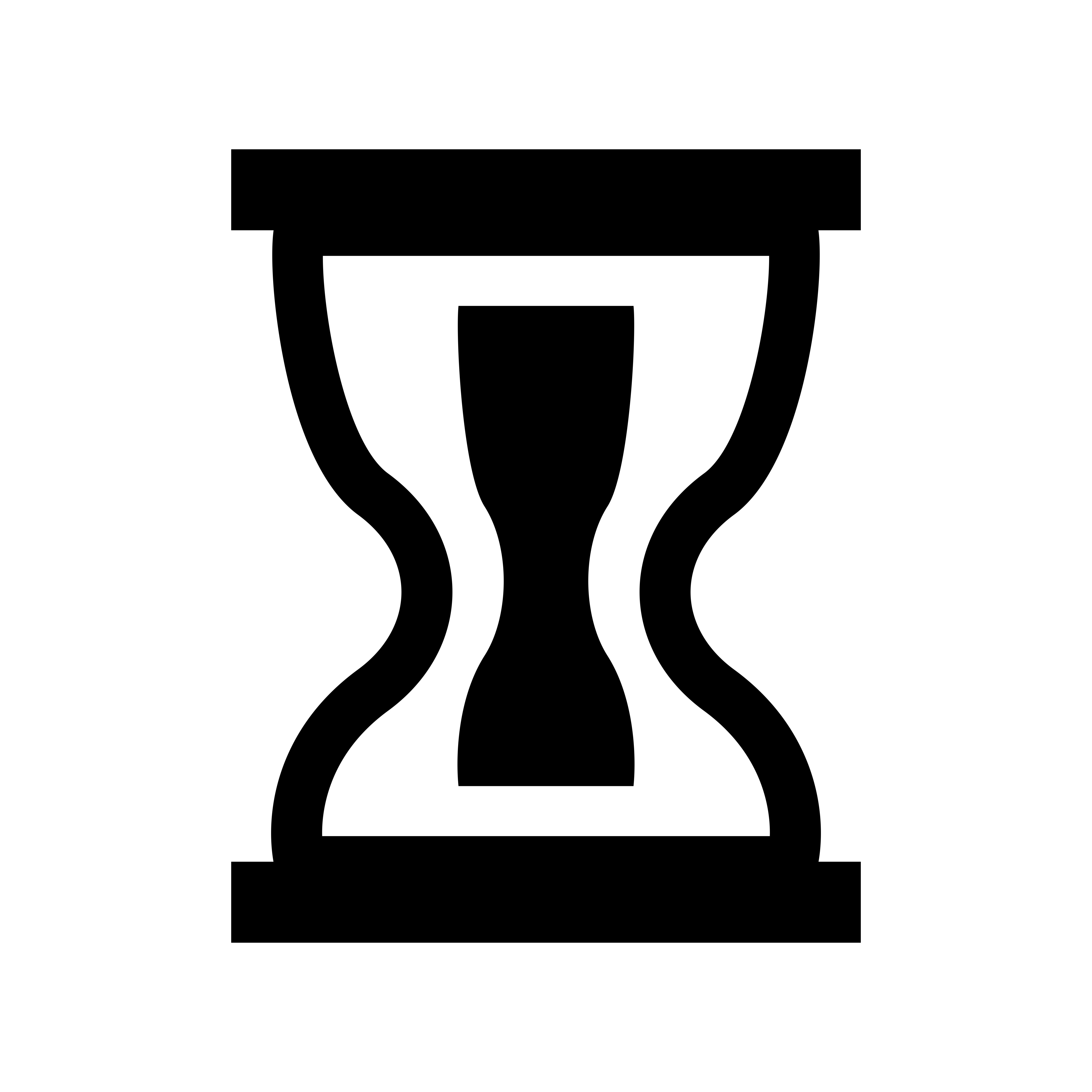 Hourglass Glyph Black Icon 513103 Vector Art at Vecteezy