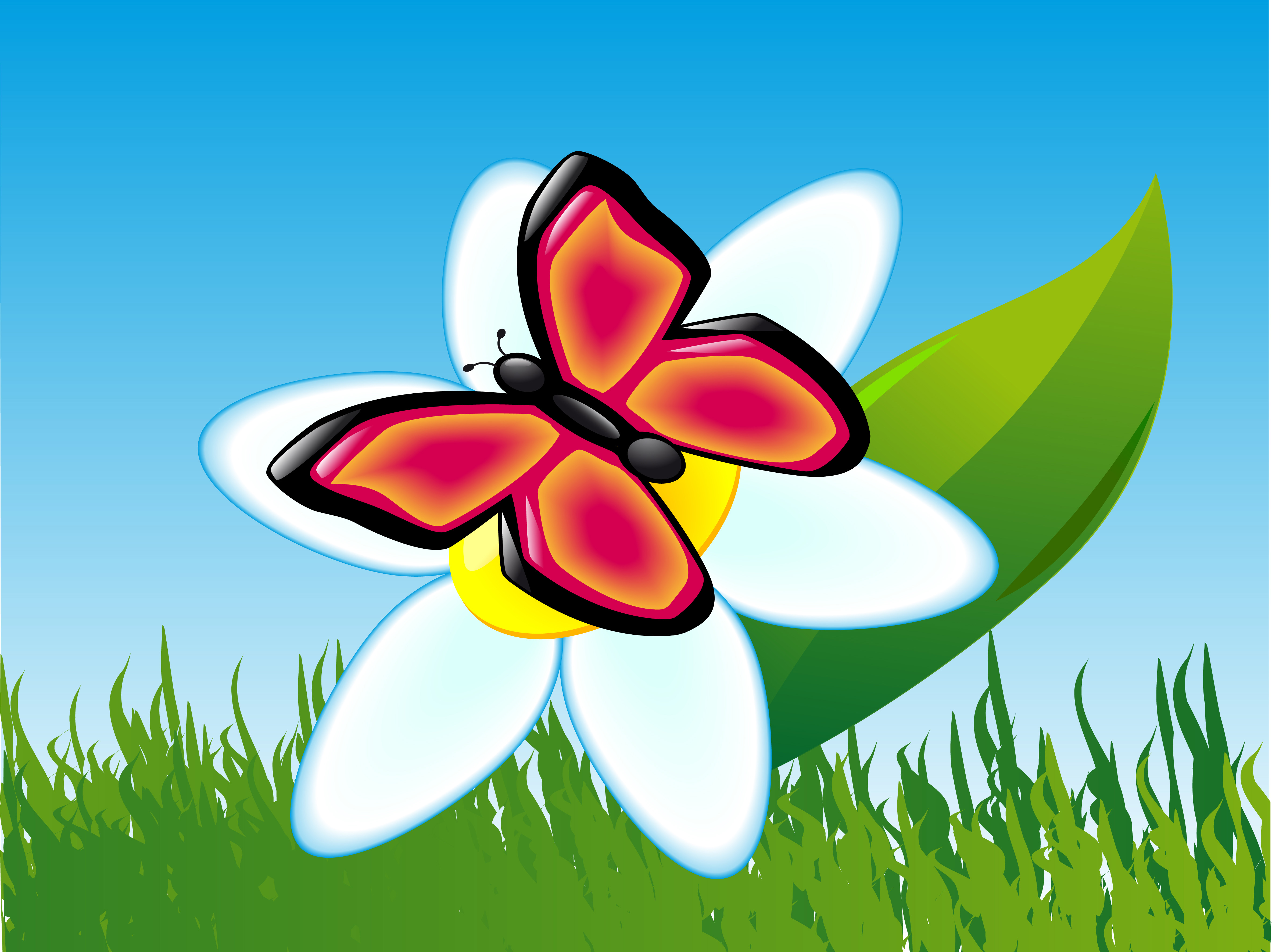 Free Free 287 Butterfly And Flower Svg Free SVG PNG EPS DXF File