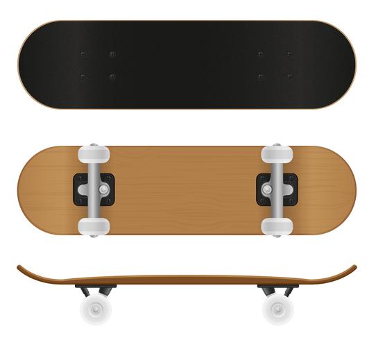 skateboard vector illustration