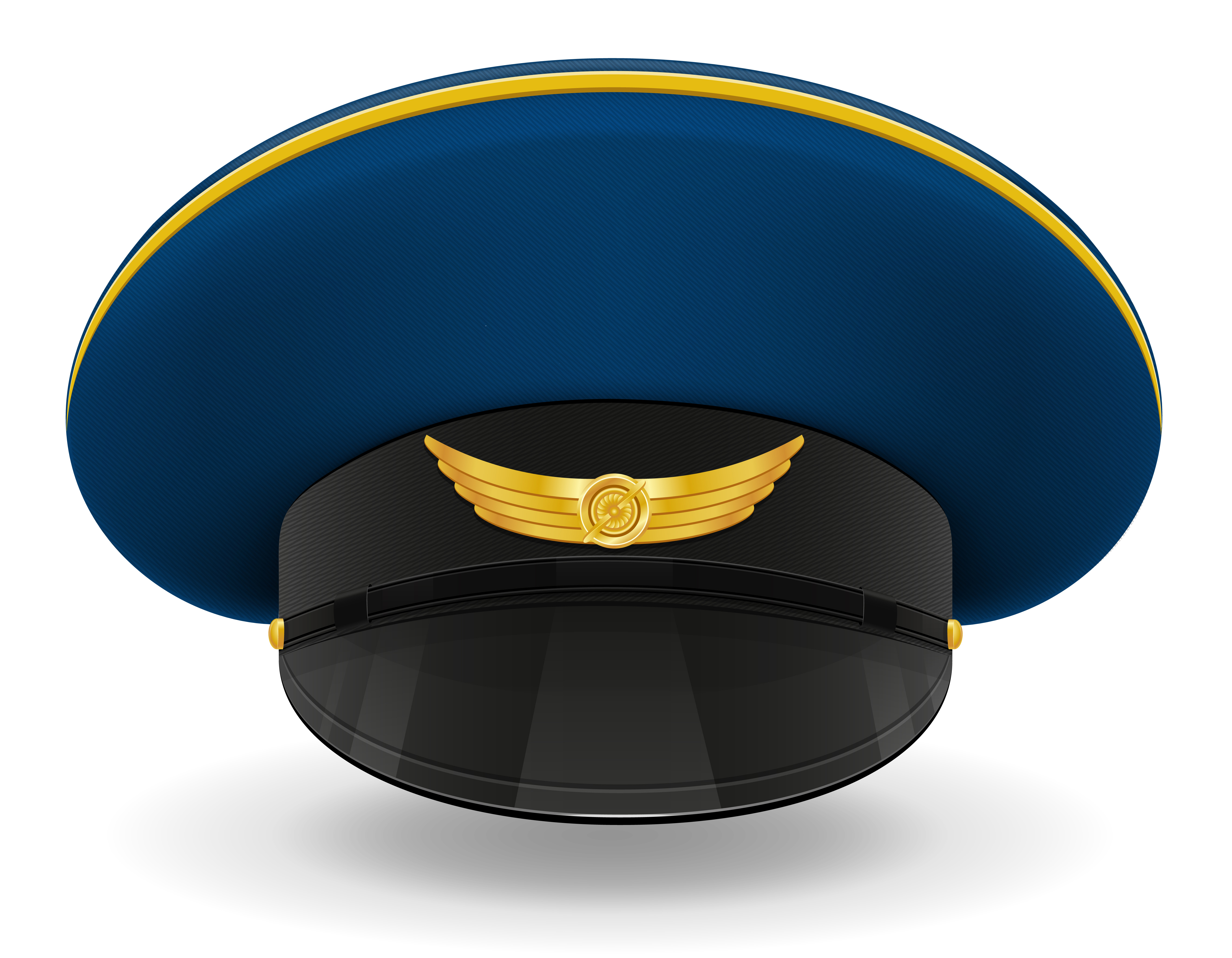 professional uniform cap or pilot vector illustration 513673 Vector Art