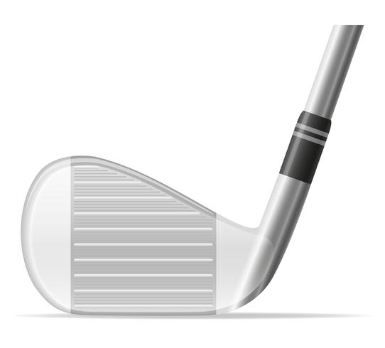 Ilustración de vector de club de golf