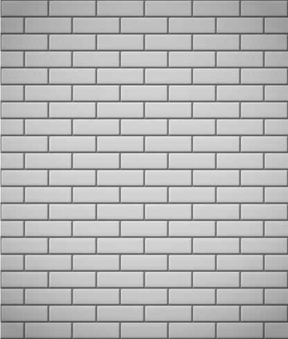 wall of white brick seamless background vector