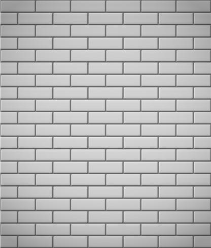 wall of white brick seamless background vector