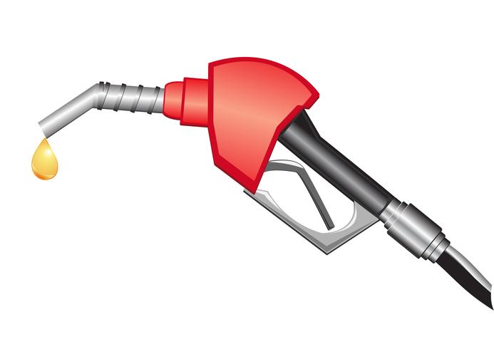 gas pump nozzle vector