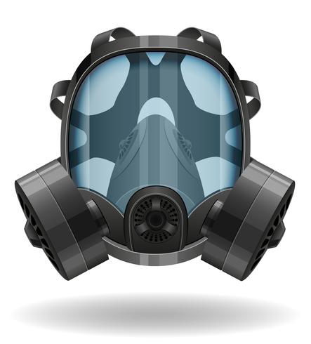 gas mask vector illustration