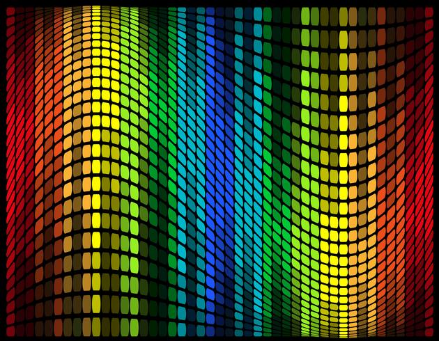 abstract multicolored graphic equalizer vector illustration
