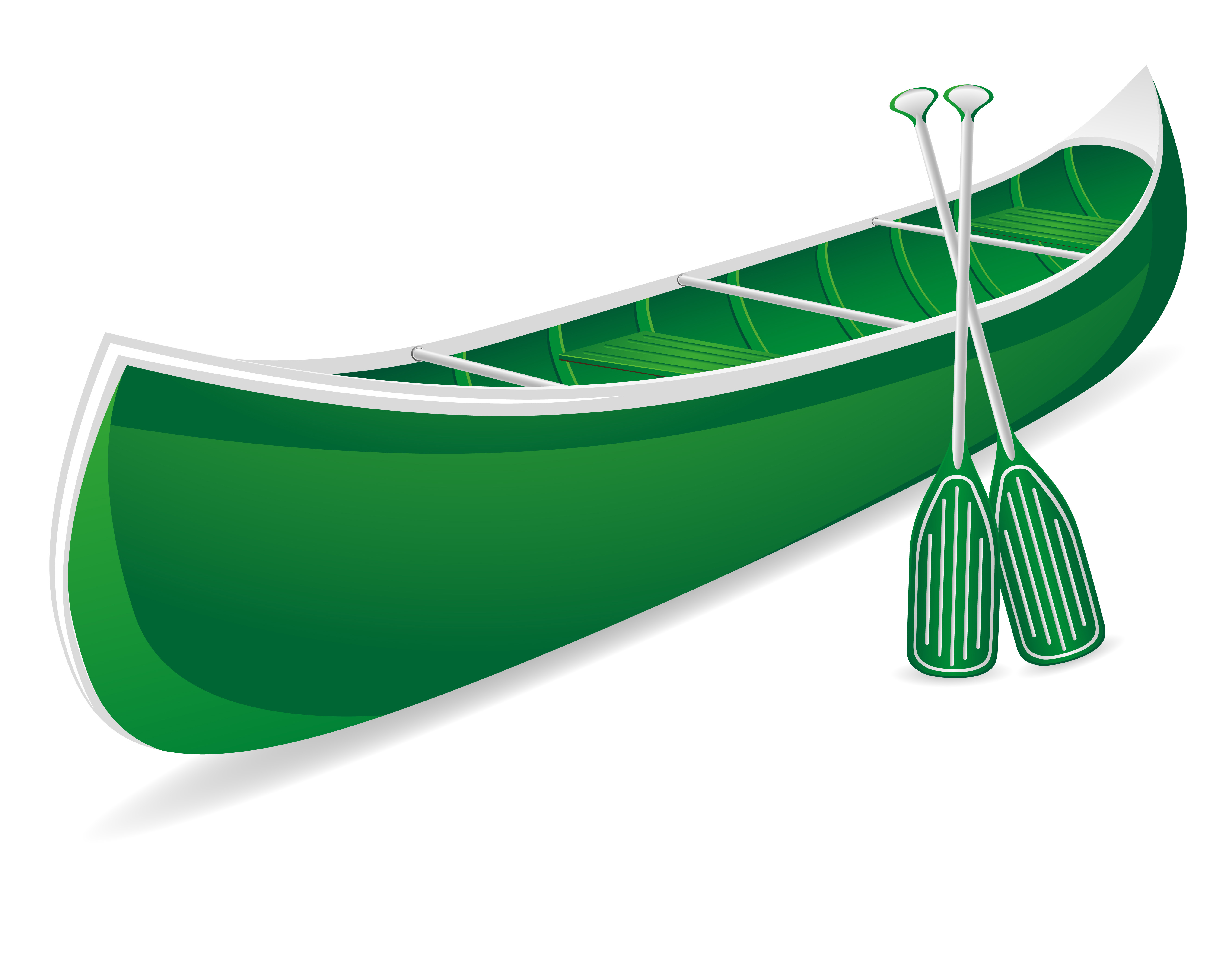 Canoe Vector Illustration 