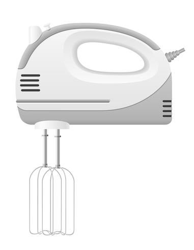 kitchen mixer vector illustration