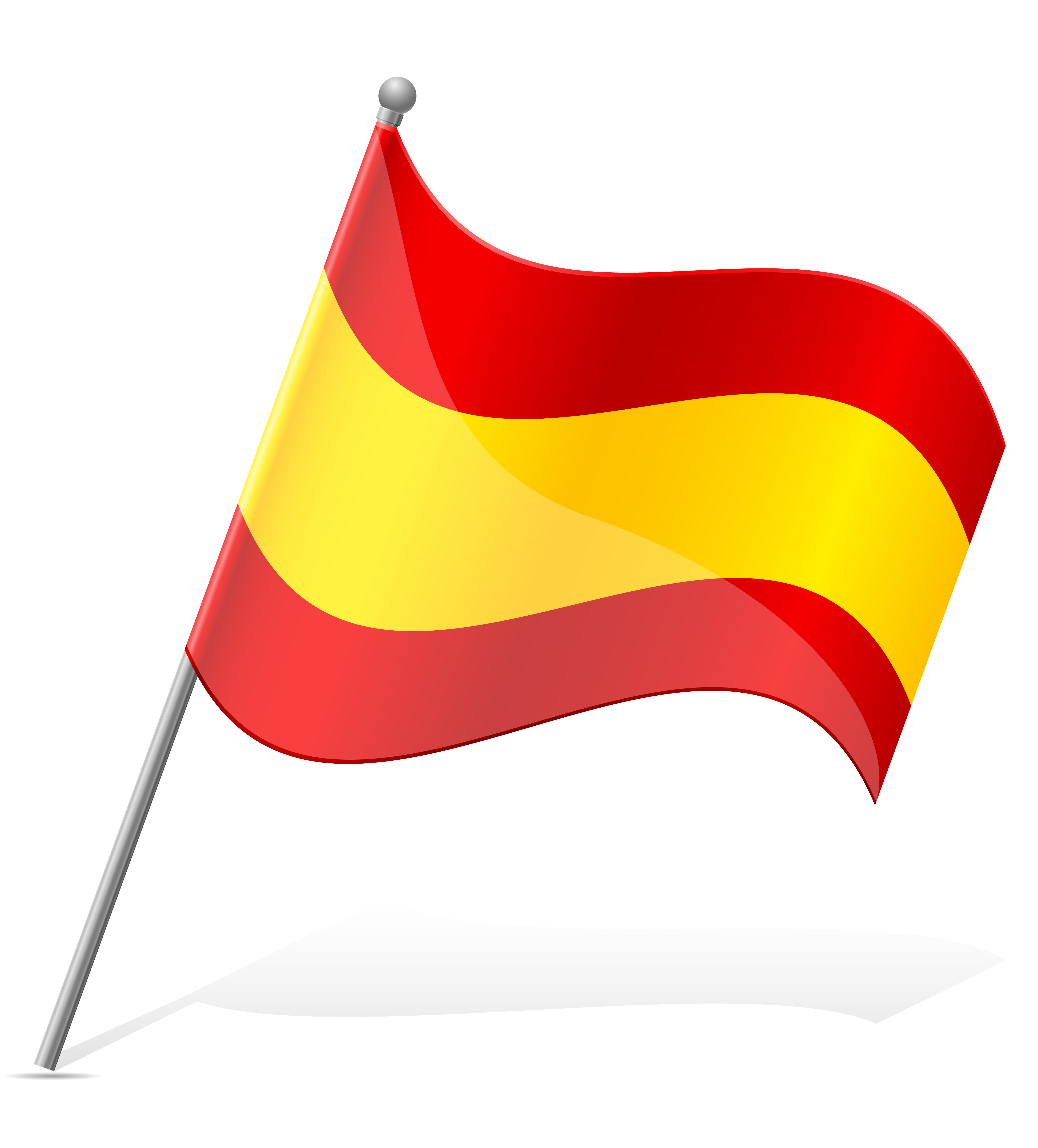 Download flag of Spain vector illustration - Download Free Vectors ...