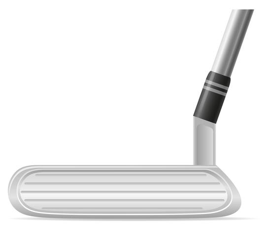 Ilustración de vector de club de golf