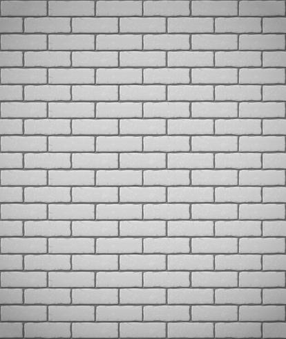 wall of white brick seamless background vector