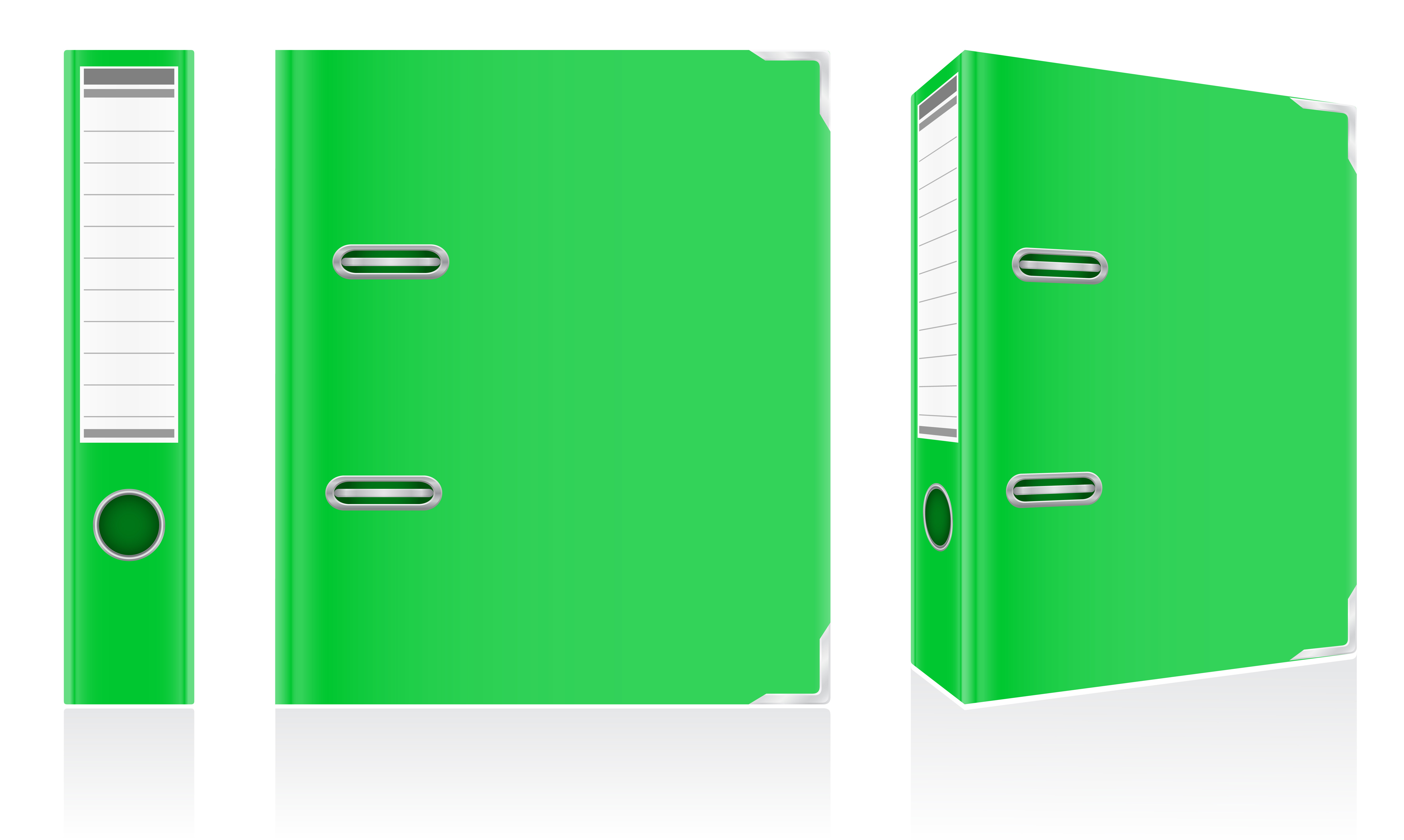 green folder clipart