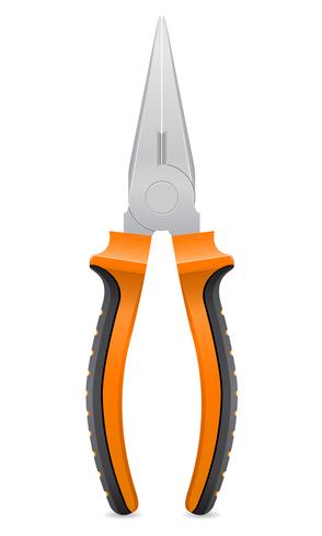 tool pliers vector illustration