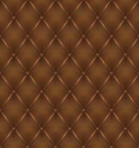 brown leather upholstery seamless background vector