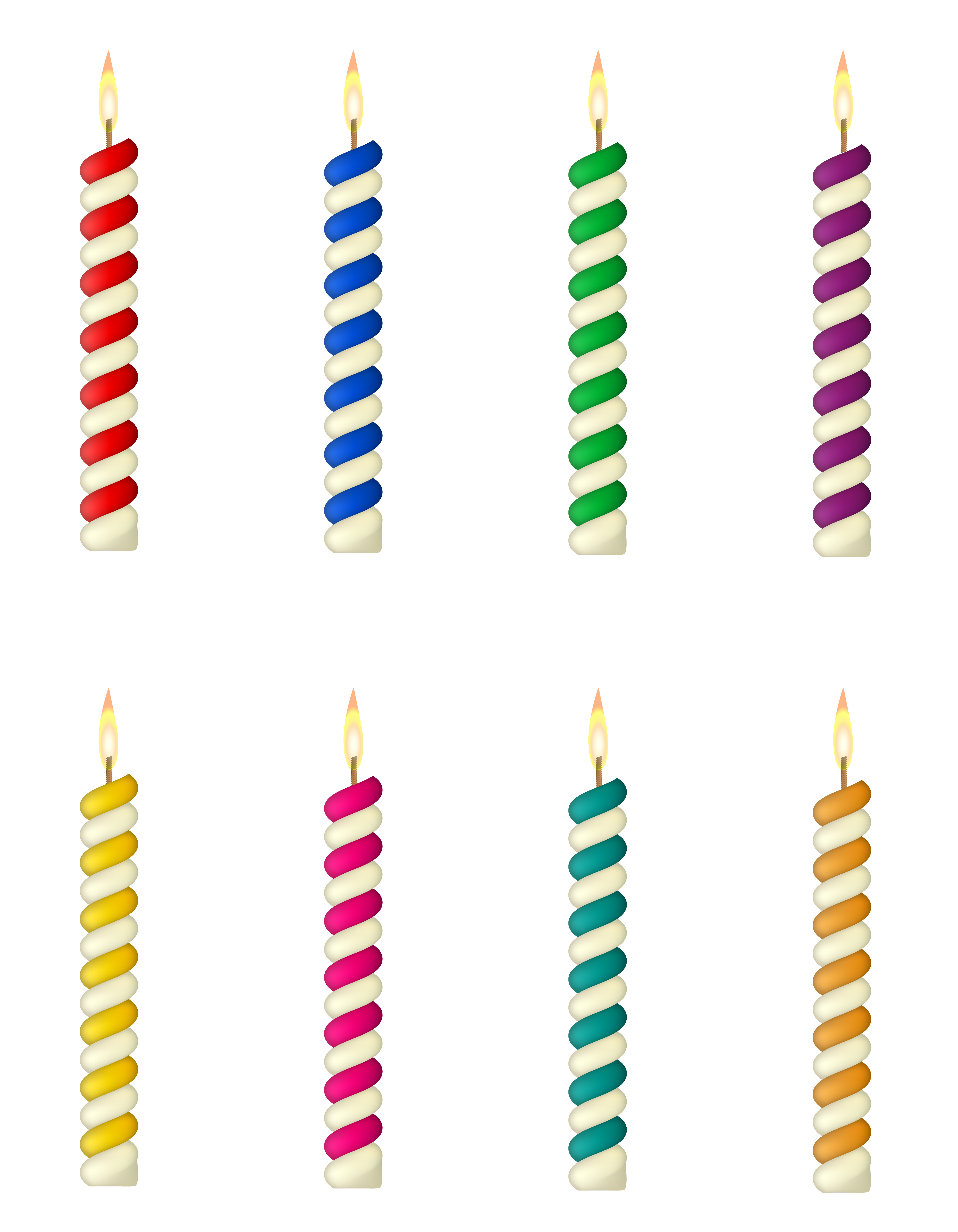 Dessin Bougie Anniversaire à Imprimer bougies pour l'illustration vectorielle de gâteau d'anniversaire