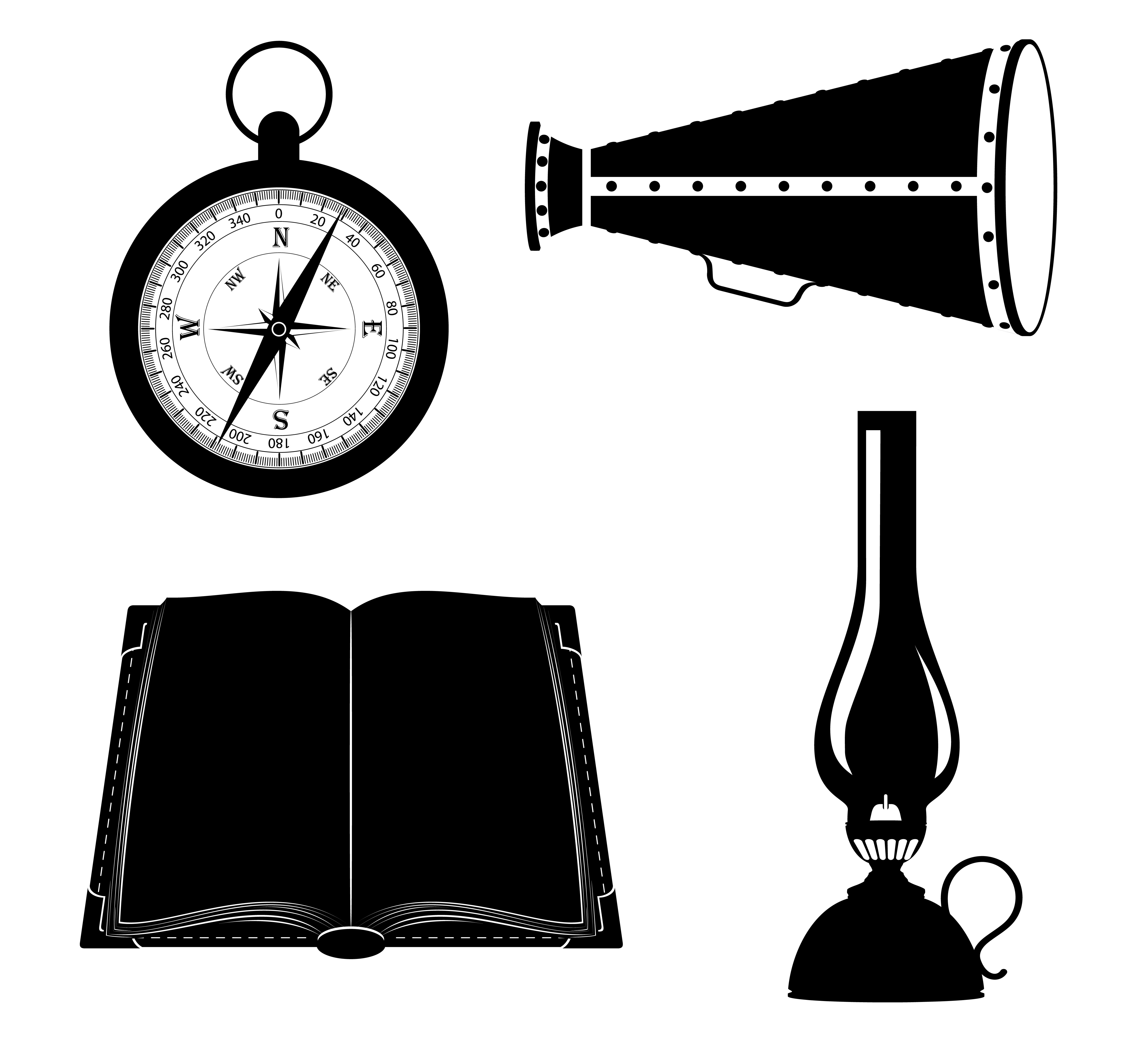 Download objects old retro vintage icon stock vector illustration 515006 Vector Art at Vecteezy