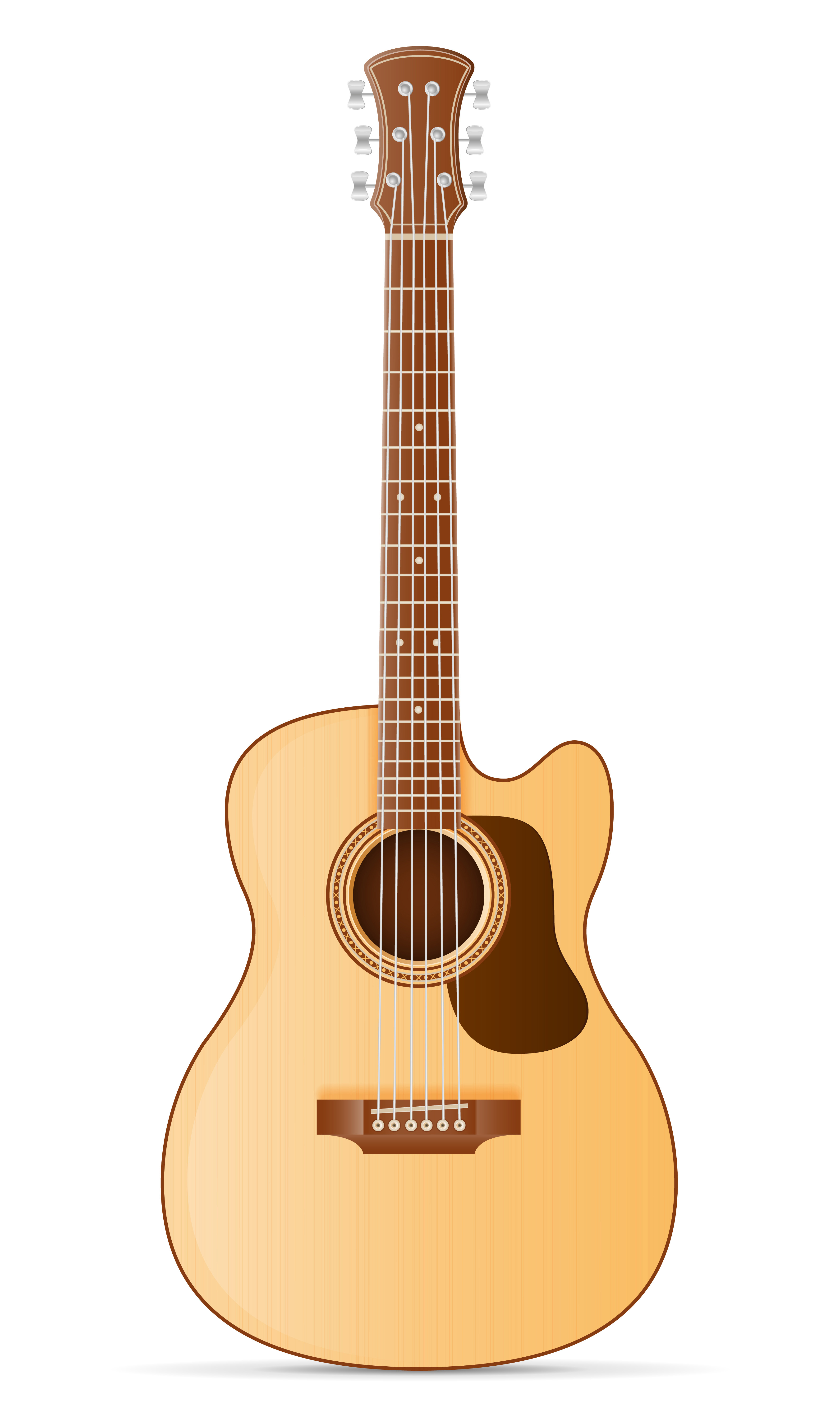Download acoustic guitar stock vector illustration - Download Free ...