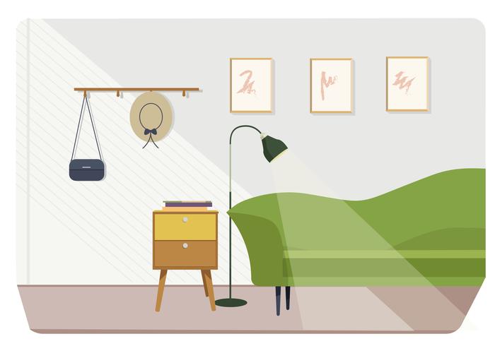 Vector Livingroom Illustration