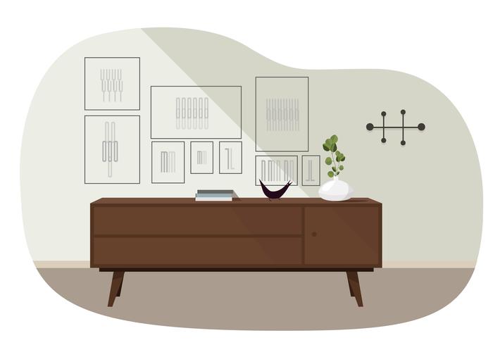 Vector Livingroom Illustration