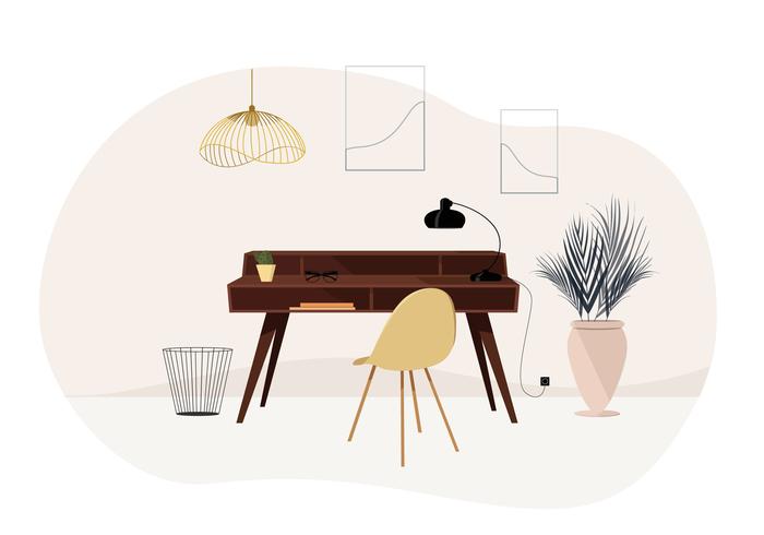 Vector Livingroom Illustration