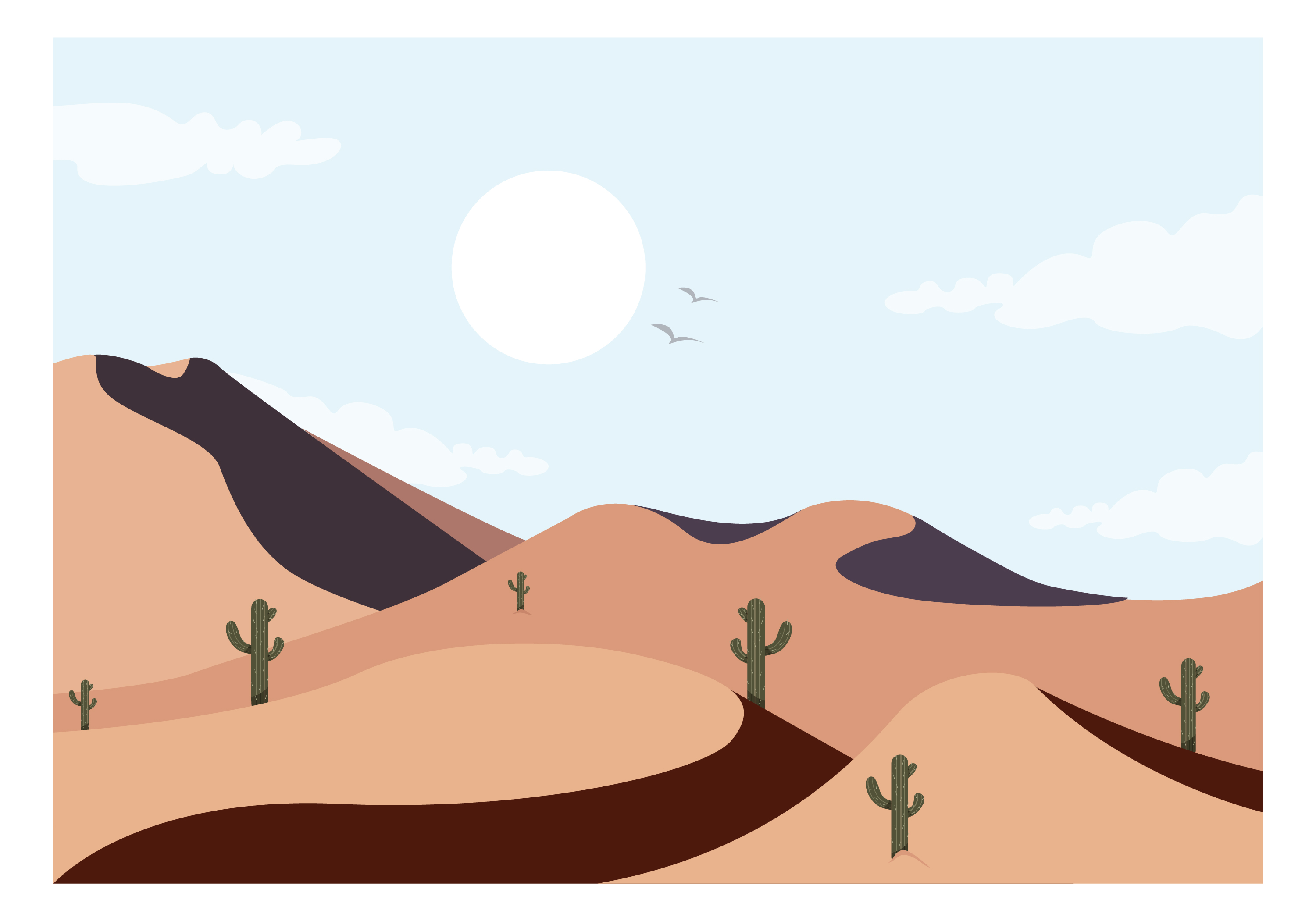 Vector Landscape Illustration 515246 Vector Art At Vecteezy Vector Landscape Illustration 515246 Vector Art At Vecteezy