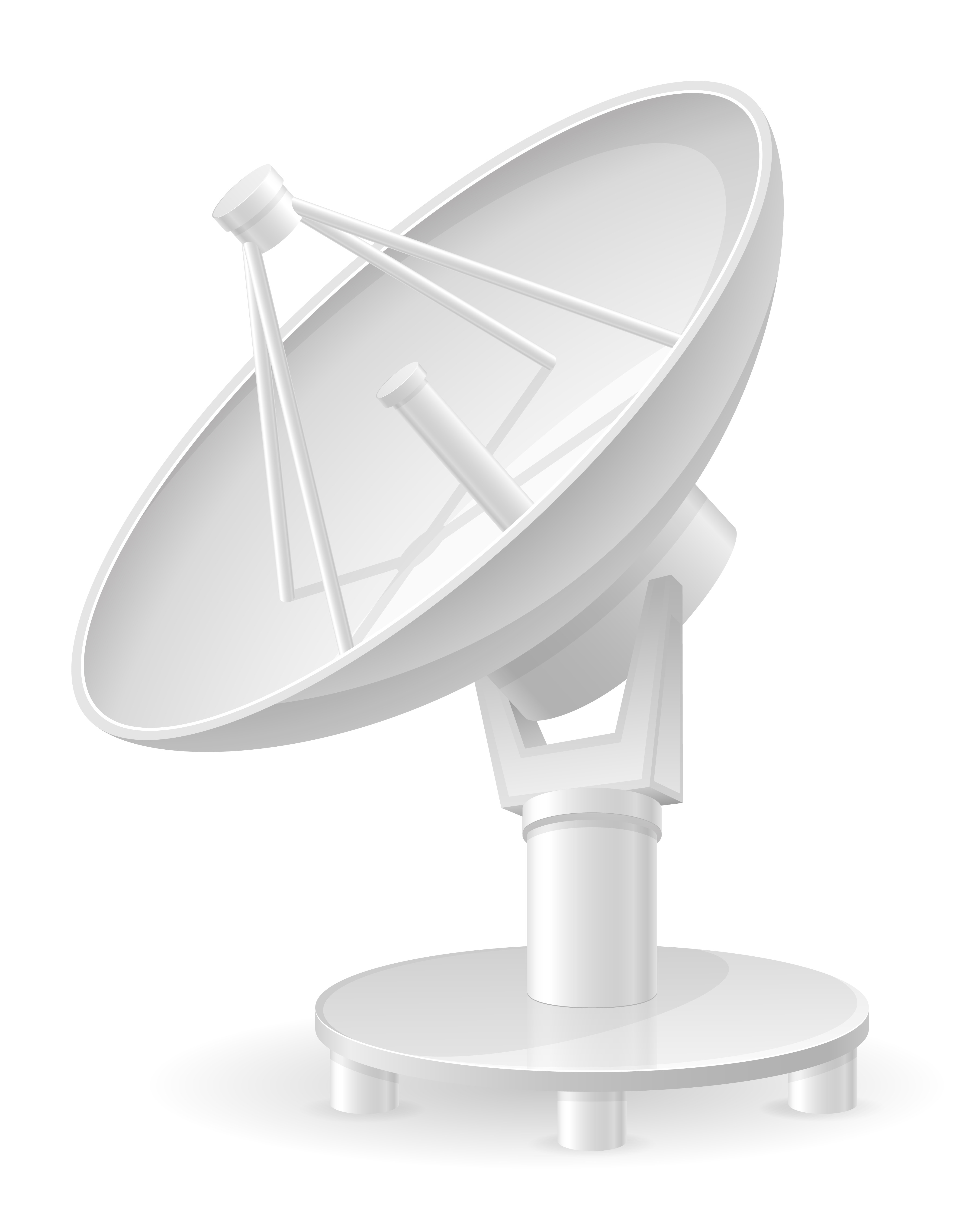 satellite dish vector illustration 515262 Vector Art at Vecteezy