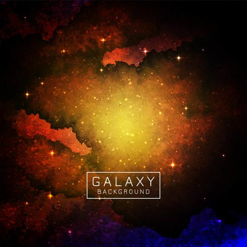 Abstract galaxy space background vector