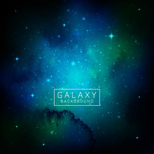 Abstract galaxy decorative vector background