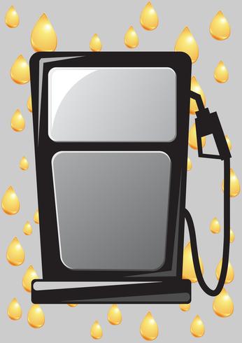 gas pump nozzle icon vector