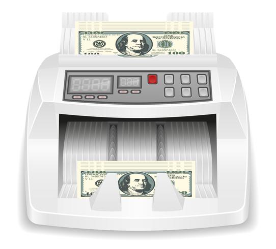 money counter stock vector illustration