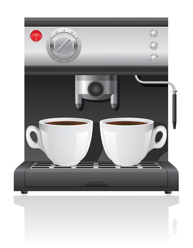 coffee maker vector illustration