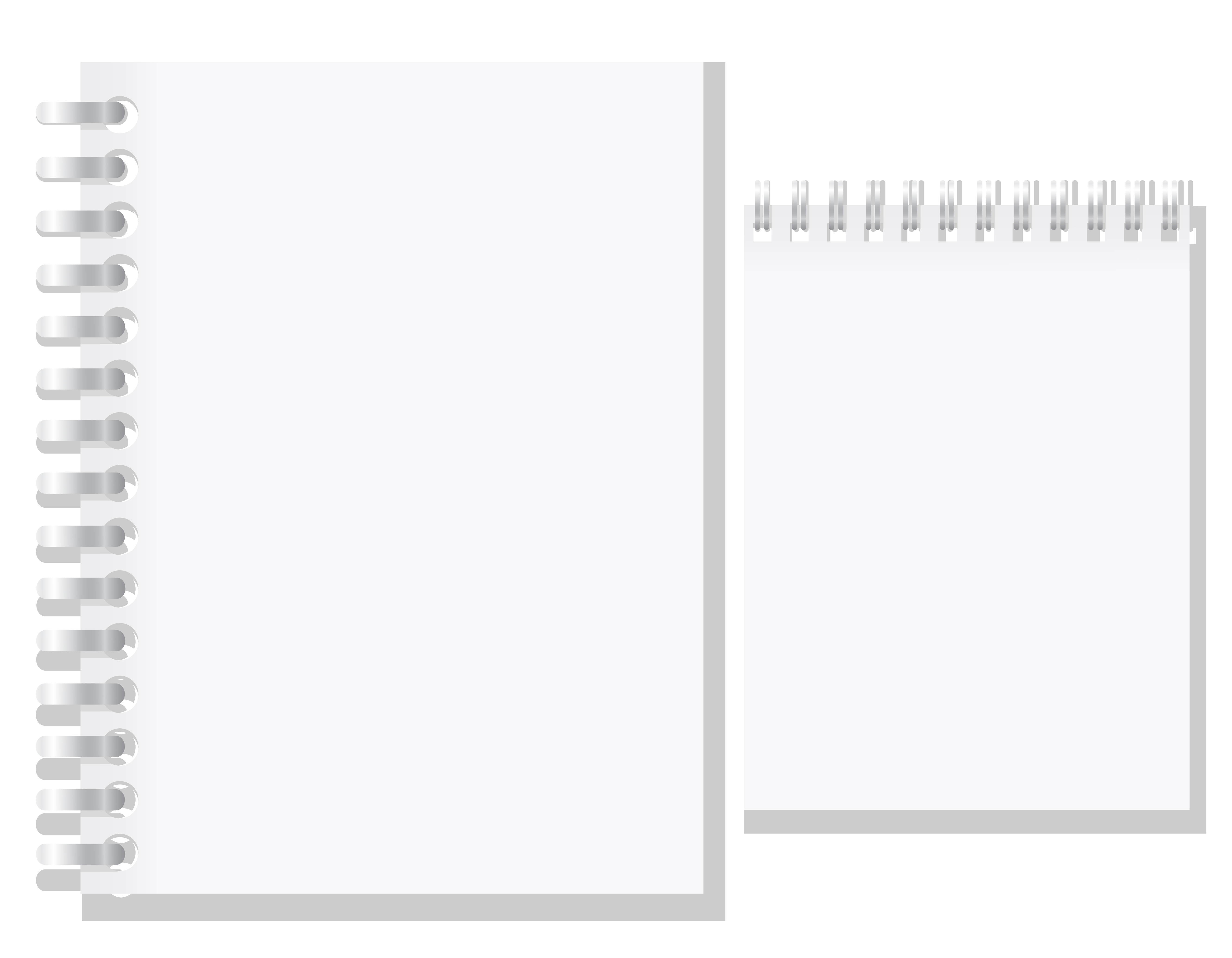 Set Of White Blank Notebook Vector Illustration Vector Art At Vecteezy Set Of White Blank Notebook Vector Illustration Vector Art At Vecteezy