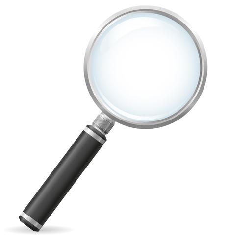 magnifier vector illustration