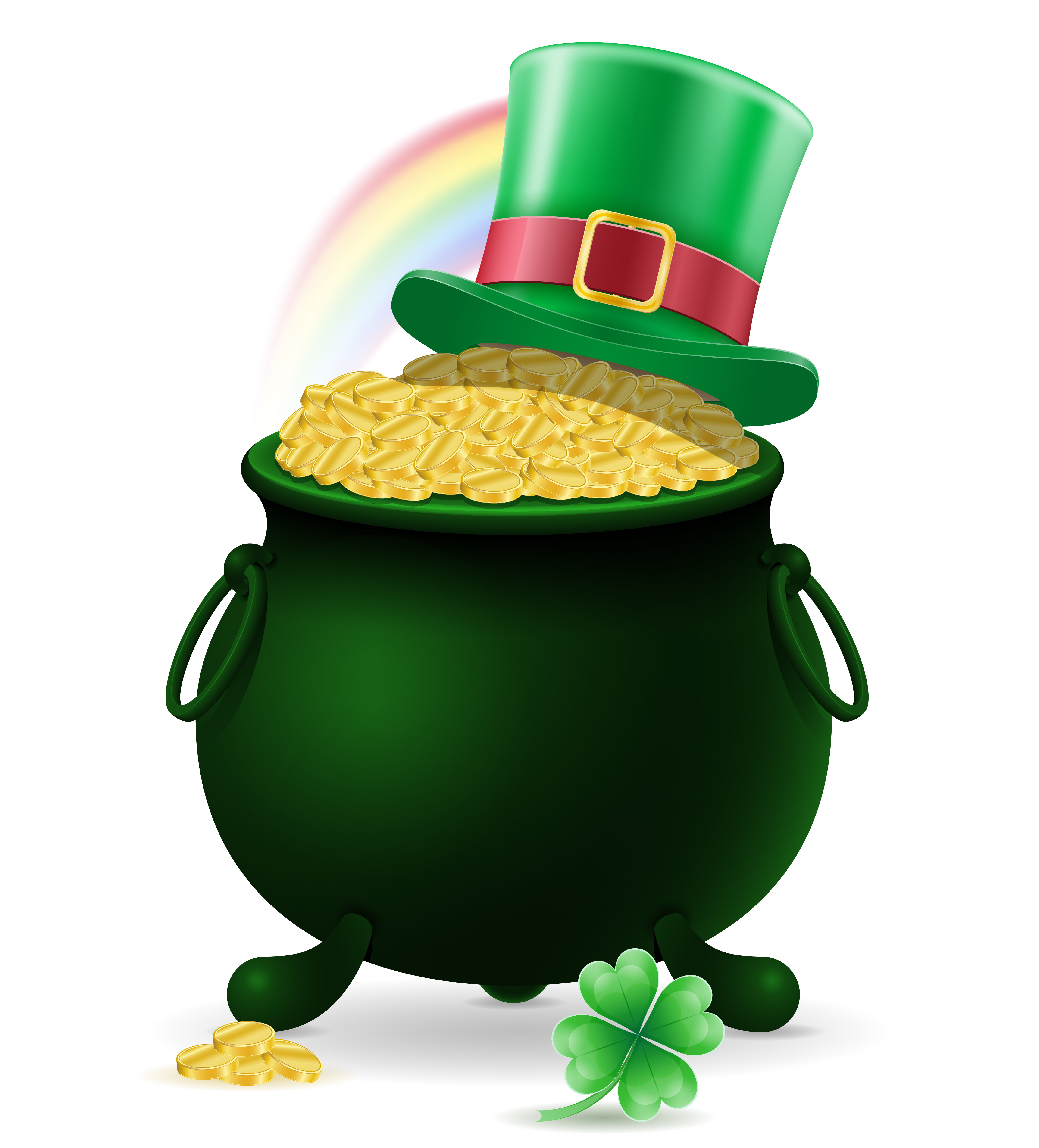 saint-patrick-s-day-set-icons-stock-vector-illustration-516205-vector