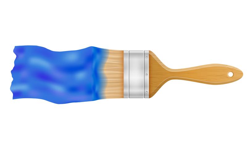 paint brush vector illustration