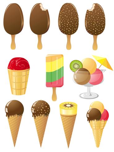 helado vector