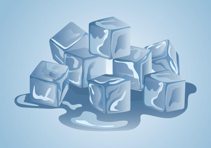 Ice Cube Clipart vector