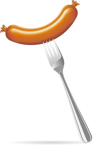 sausage vector