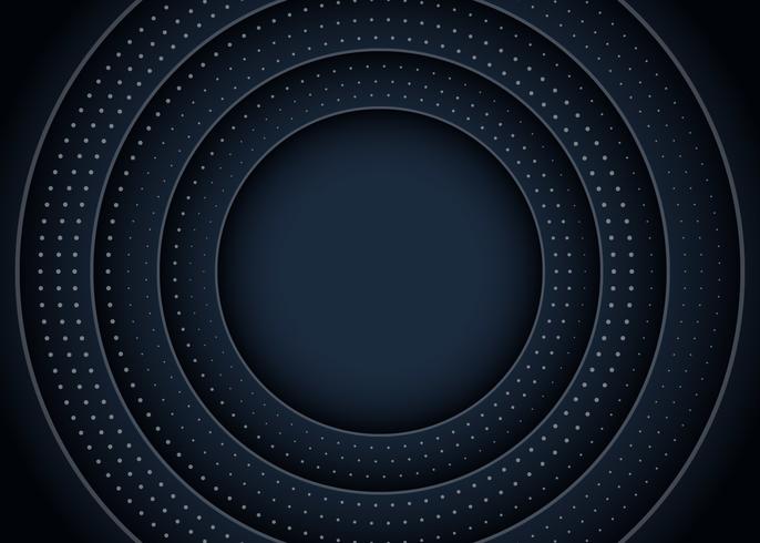 Circle Black Background vector