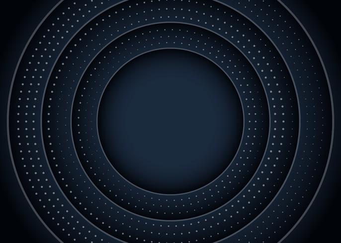 Circle Black Background vector