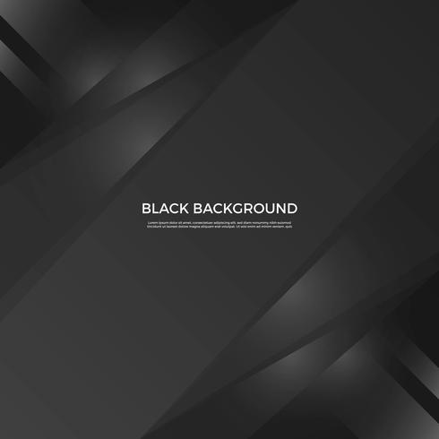 Flat Modern Simple Black Shape Vector Background