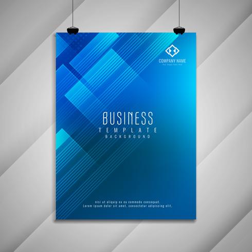 Abstract Business brochure stylish template design vector